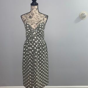 2 Polka-Dot Midi Dresses